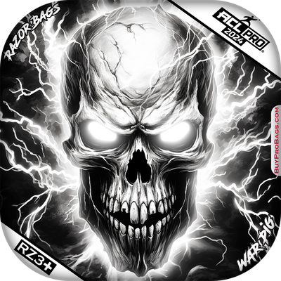 ACL Pro - Razor War Pig - Skull Lightning Strike - Buy Professional Cornhole Bags