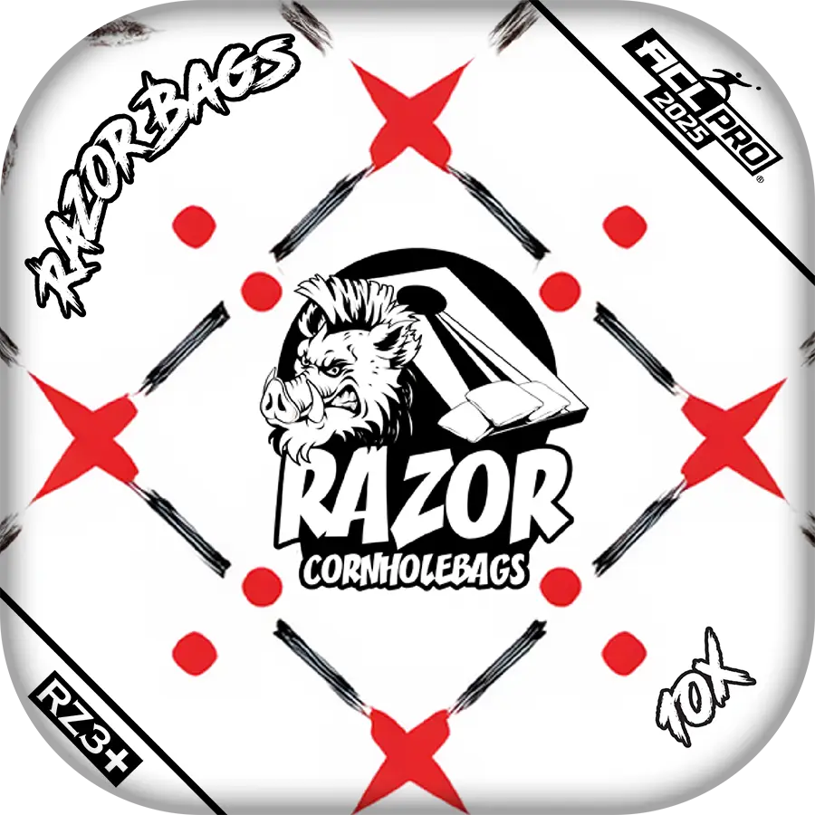 Razor Sunset-acl-pro-10x-razor-cornhole-bags-grey-ACL